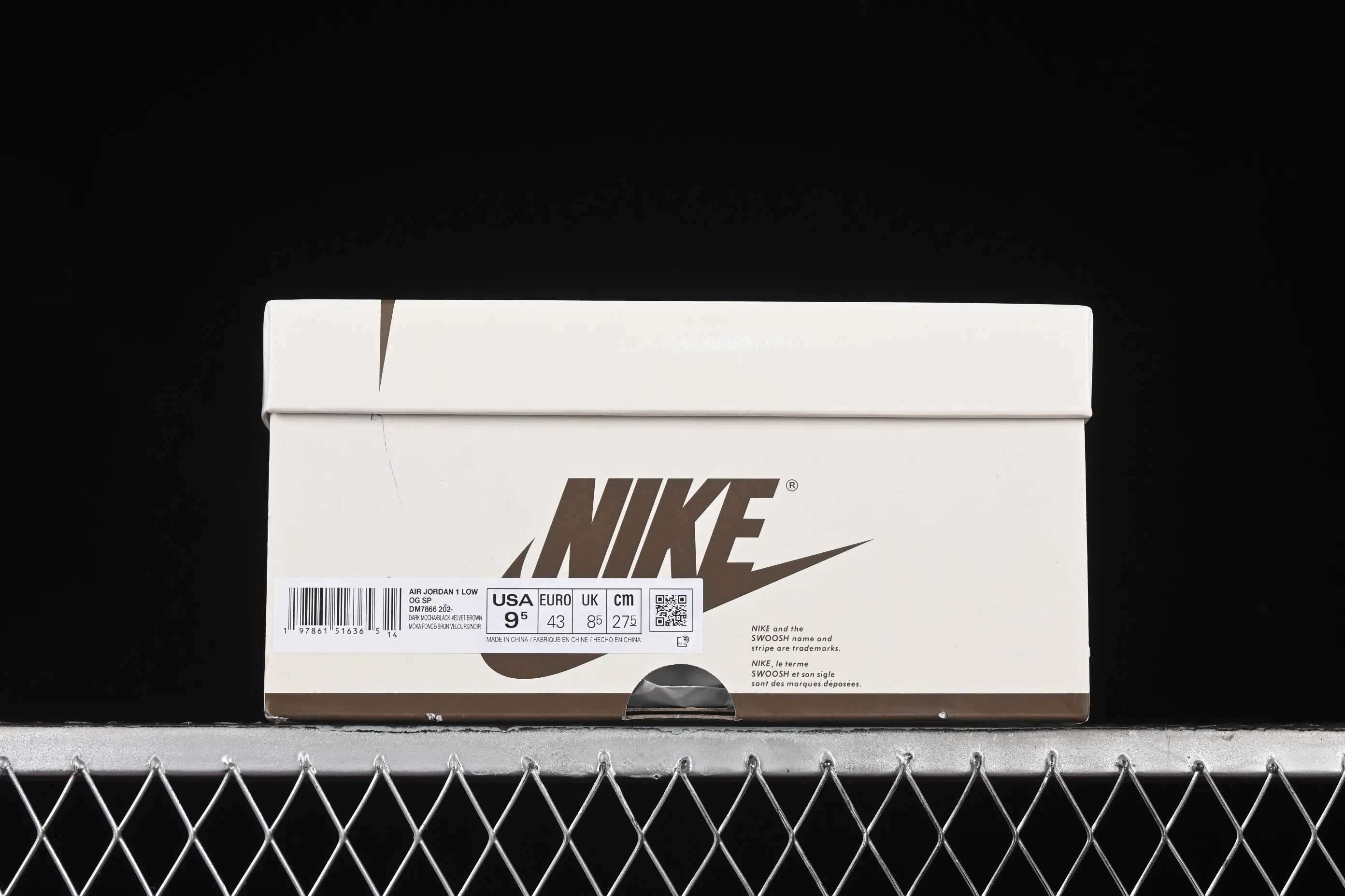 All categories Air Jordan Jordan series basketball shoes Air Jordan 1 Low LJR version Travis Scott x Air Jordan 1 Low OG AJ1 Joe 1 joint overhead hook DM7866-202